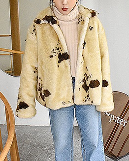 ◆再入荷◆animal eco fur over jacket(Y-o-2253-1)
